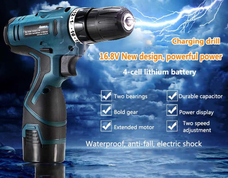 Cordless Drill Multifunction Household Electric Screwdriver 12v 16 8v