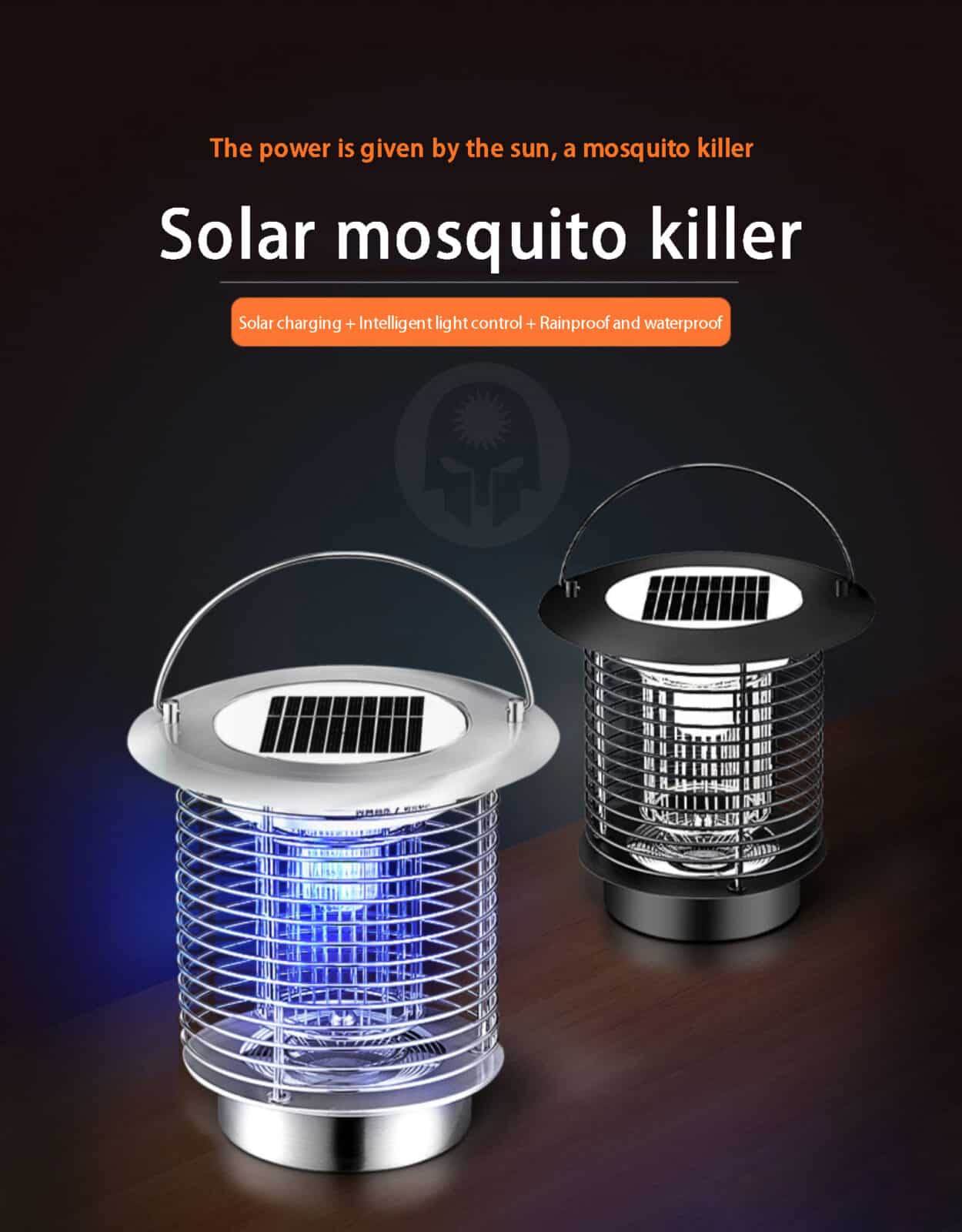 Solar Mosquito Killer Home Outdoor Garden Garden Waterproof Mosquito